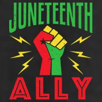 Juneteenth Ally June 19 Support Protest Pride Fist Beanie