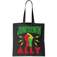 Juneteenth Ally June 19 Support Protest Pride Fist Bag
