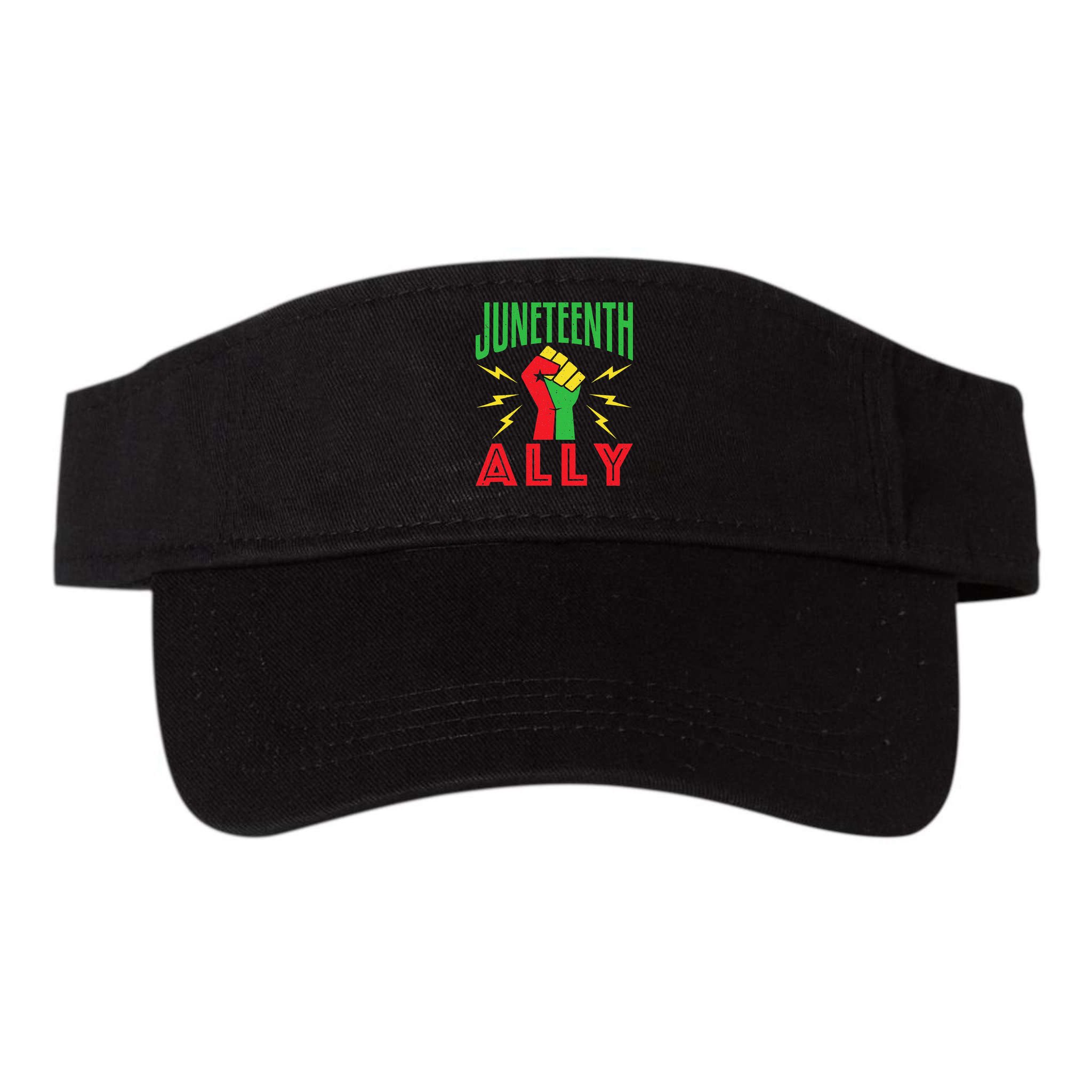 Juneteenth Ally June 19 Support Protest Pride Fist Visor