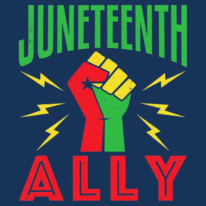 Juneteenth Ally June 19 Support Protest Pride Fist Infant Baby Jersey Bodysuit