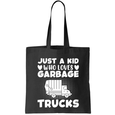 Just A Kid Who Loves Garbage Trucks Graphic Bag