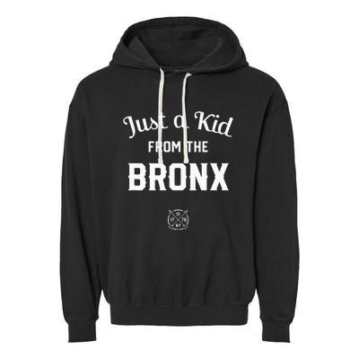 Just A K.I.D From The Bronx New York City Nyc New York Ny Garment-Dyed Fleece Hoodie