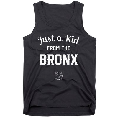 Just A K.I.D From The Bronx New York City Nyc New York Ny Tank Top