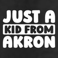 Just A K.I.D From Akron American Resident Usa Us City Adult Drive Performance Visor