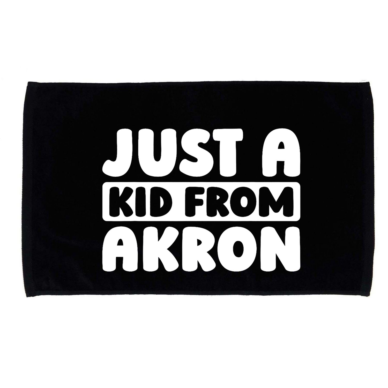 Just A K.I.D From Akron American Resident Usa Us City Microfiber Hand Towel