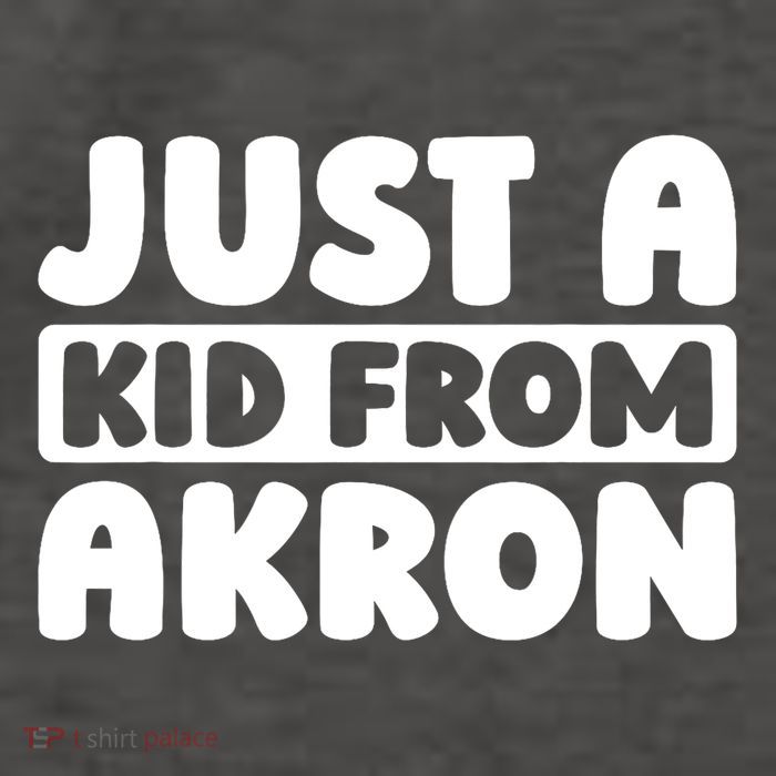 Just A K.I.D From Akron American Resident Usa Us City Vector Backpack