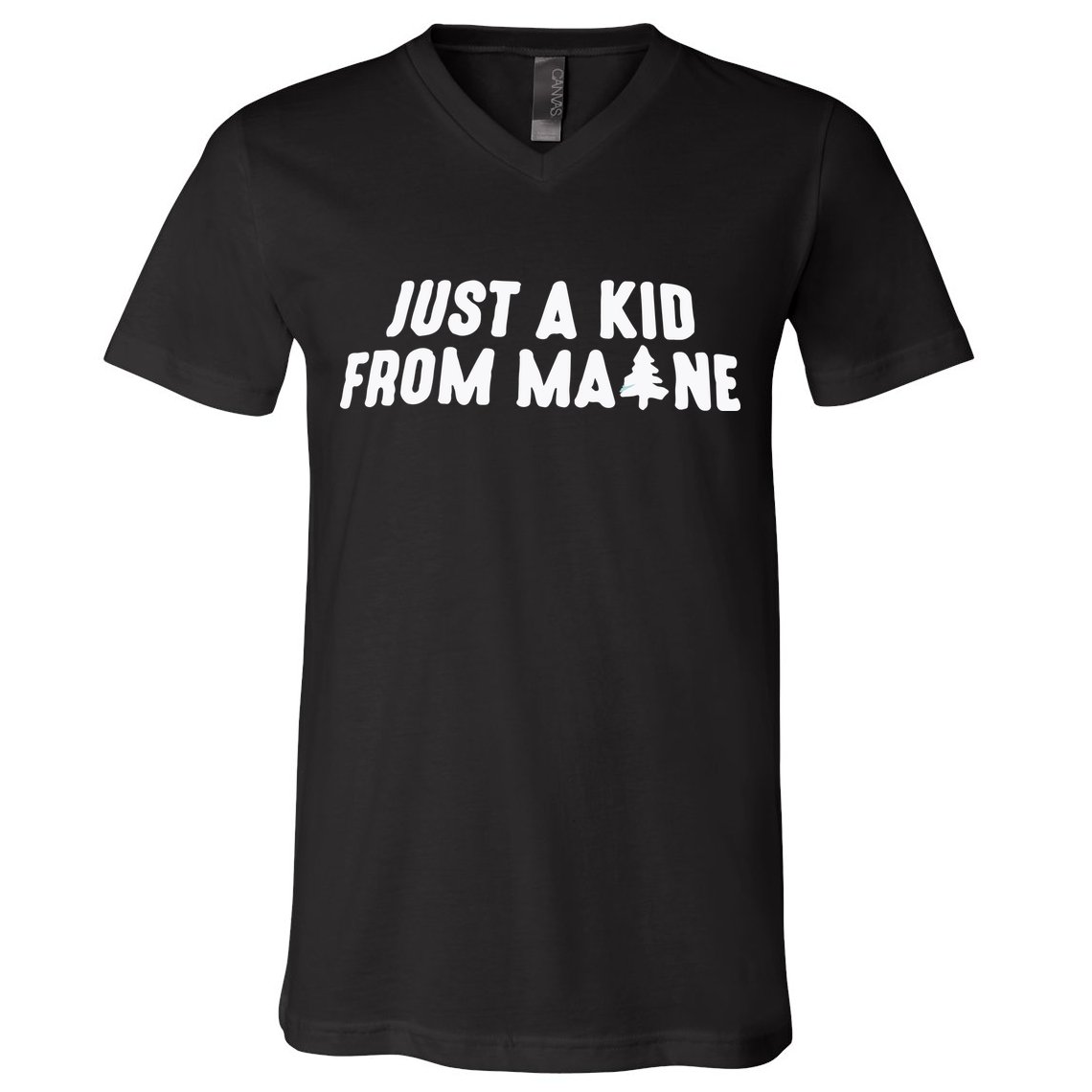 Just A Kids From Maine V-Neck T-Shirt