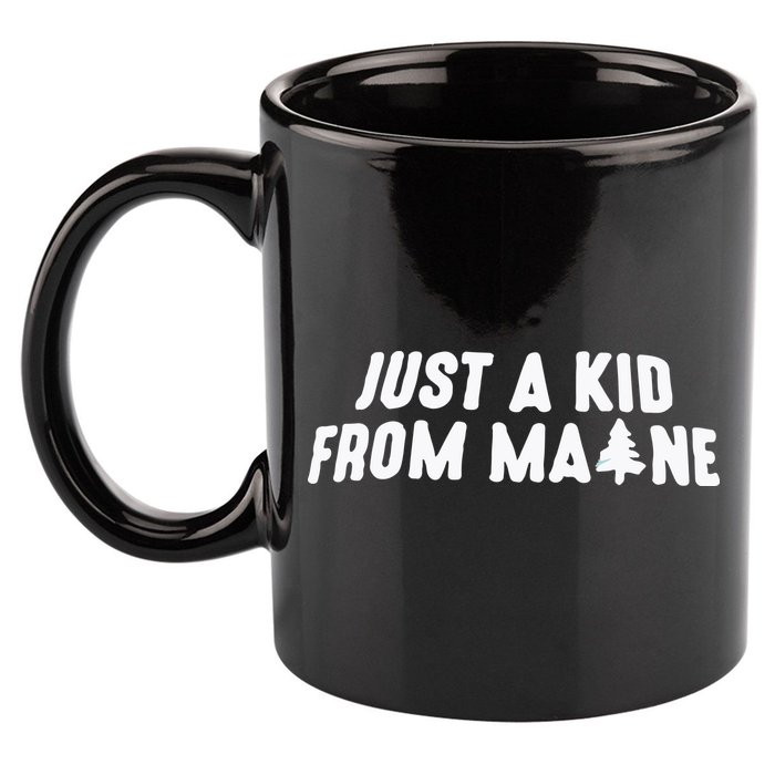 Just A Kids From Maine 11oz C Handle Ceramic Mug