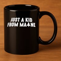 Just A Kids From Maine 11oz C Handle Ceramic Mug
