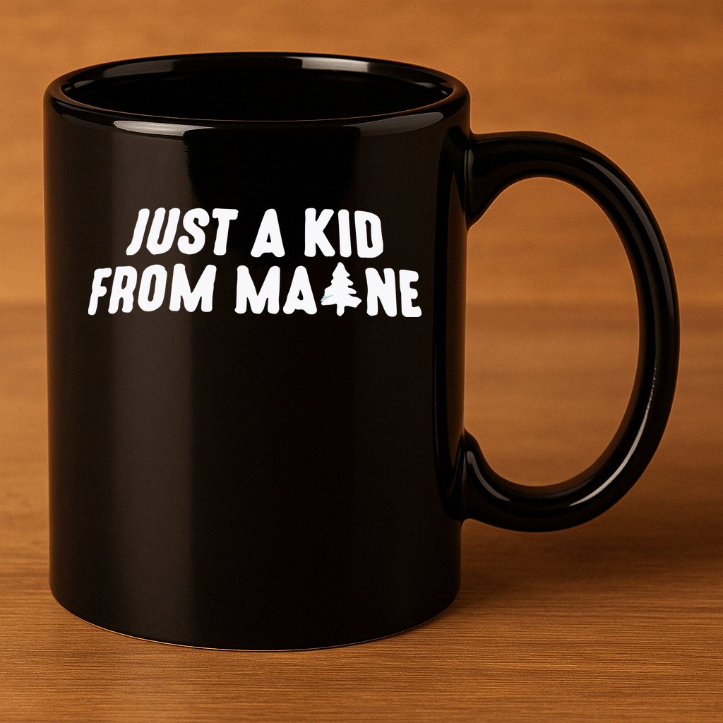 Just A Kids From Maine 11oz C Handle Ceramic Mug