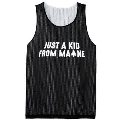 Just A Kids From Maine Mesh Reversible Basketball Jersey Tank