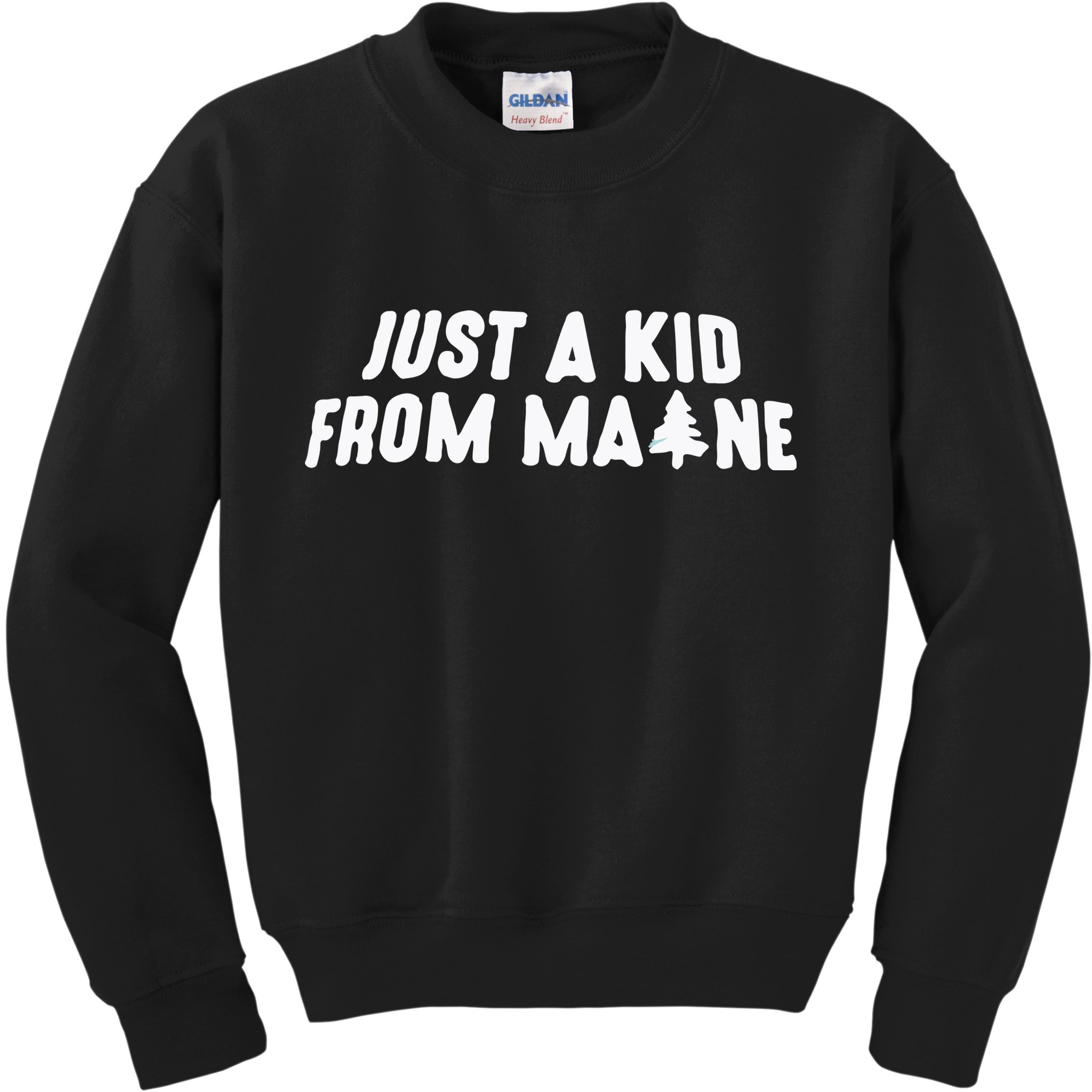 Just A Kids From Maine Kids Sweatshirt