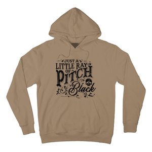 Just A Little Ray Of Pitch Black Hoodie