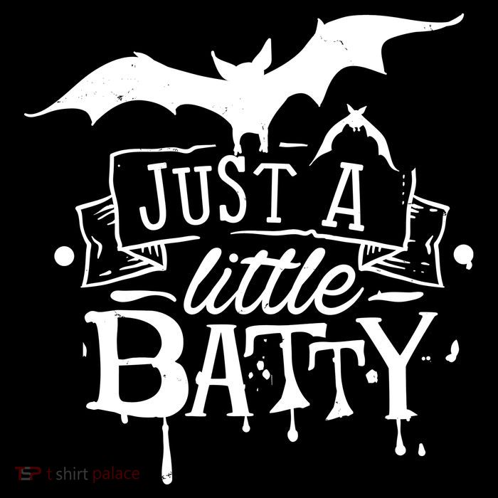 Just A Little Batty Funny Halloween Impact Tech Backpack