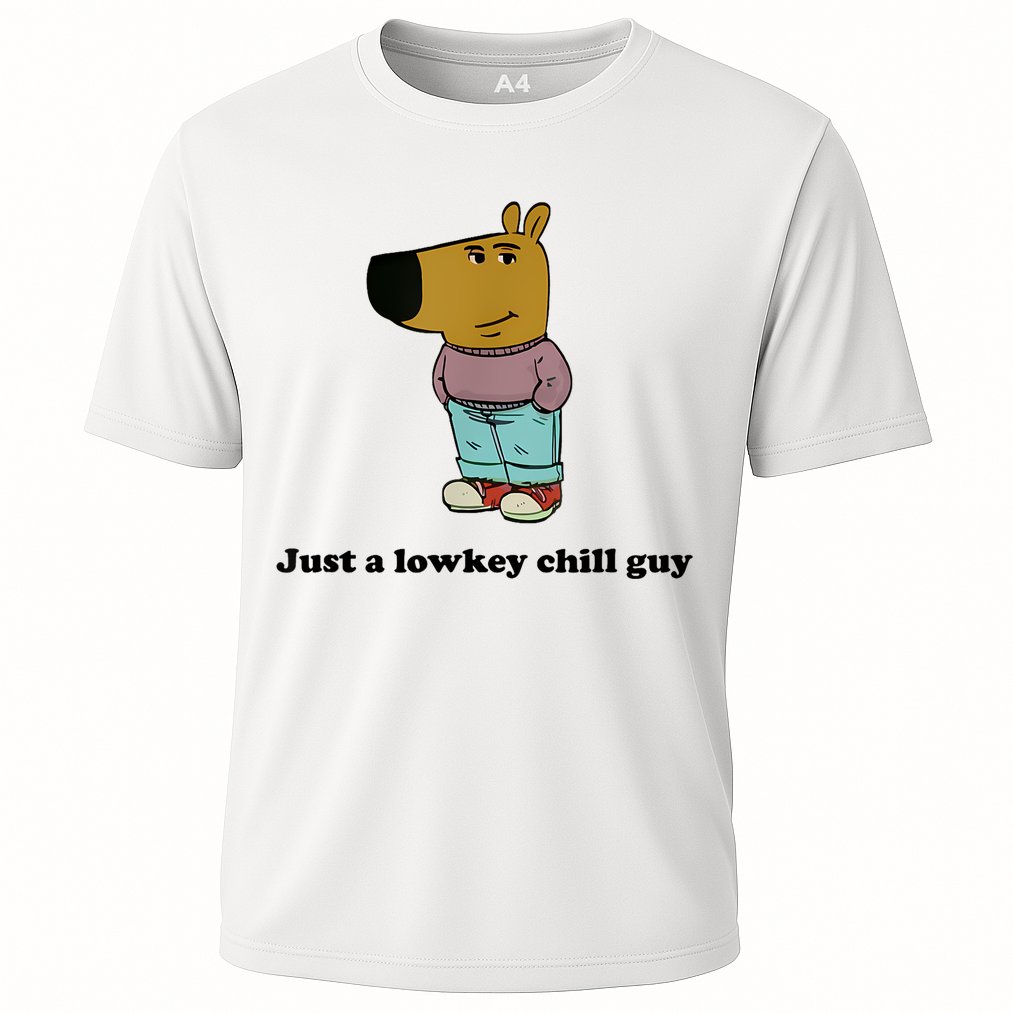 Just A Lowkey Chill Guy Cooling Performance Crew T-Shirt