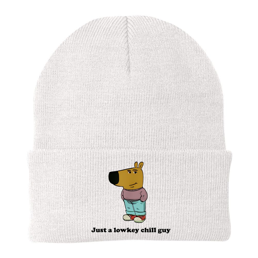 Just A Lowkey Chill Guy Beanie