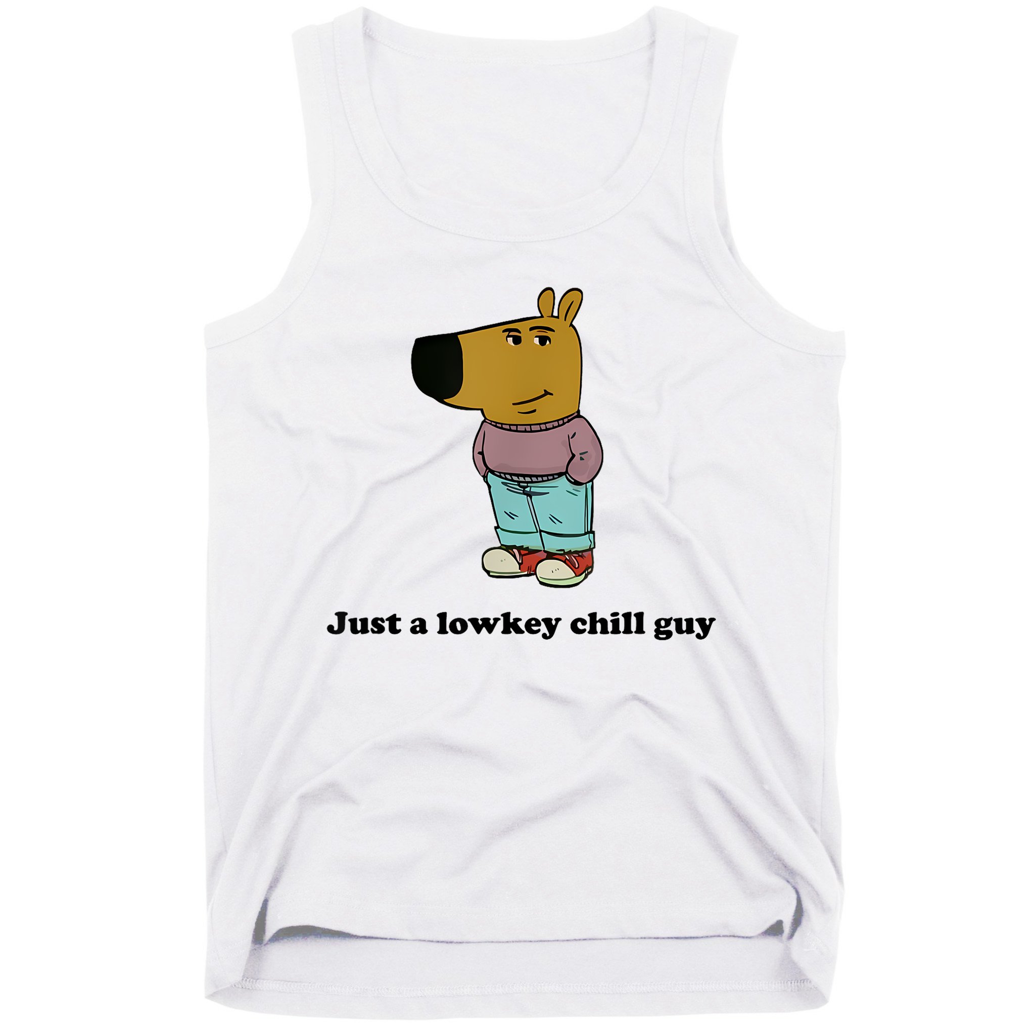 Just A Lowkey Chill Guy Tank Top