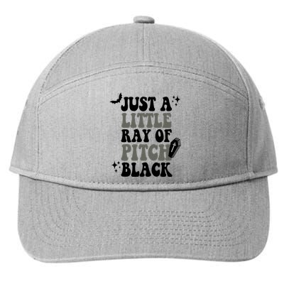 Just A Little Ray Of Pitch Black Halloween 7-Panel Snapback Hat