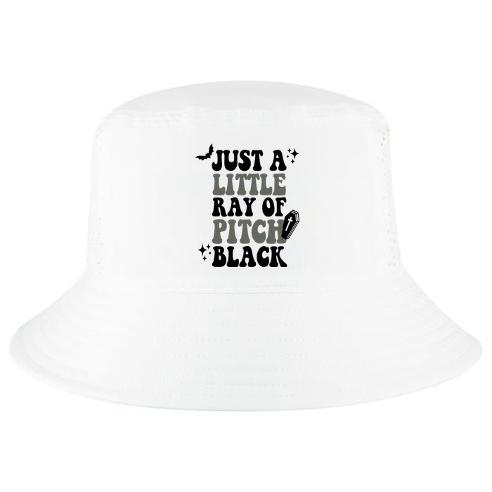 Just A Little Ray Of Pitch Black Halloween Cool Comfort Performance Bucket Hat
