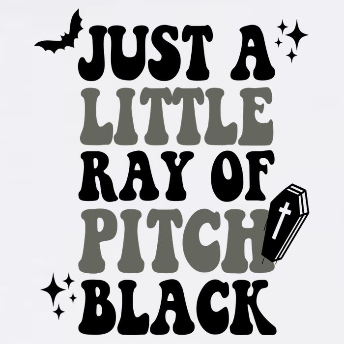 Just A Little Ray Of Pitch Black Halloween USA-Made Doggie Bandana