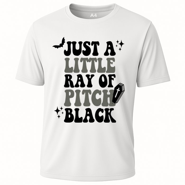 Just A Little Ray Of Pitch Black Halloween Cooling Performance Crew T-Shirt