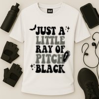 Just A Little Ray Of Pitch Black Halloween Cooling Performance Crew T-Shirt