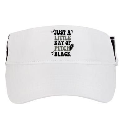 Just A Little Ray Of Pitch Black Halloween Adult Drive Performance Visor