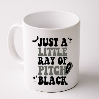 Just A Little Ray Of Pitch Black Halloween Mug