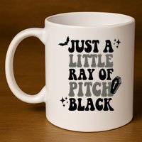 Just A Little Ray Of Pitch Black Halloween 11oz C Handle Ceramic Mug