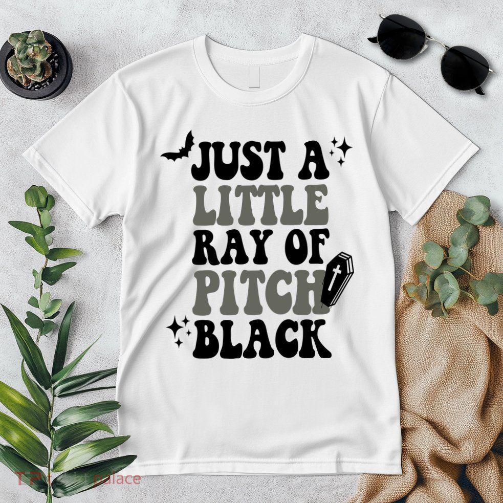 Just A Little Ray Of Pitch Black Halloween Premium T-Shirt
