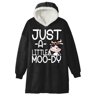 Just A Little Moody Hooded Wearable Blanket