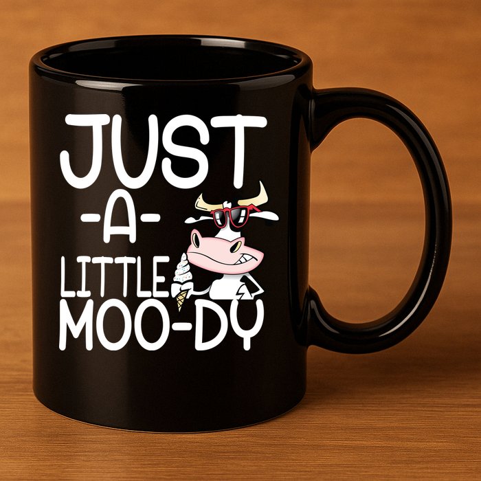 Just A Little Moody 11oz C Handle Ceramic Mug