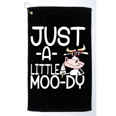 Just A Little Moody Golf Towel