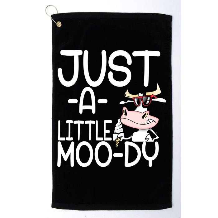 Just A Little Moody Golf Towel