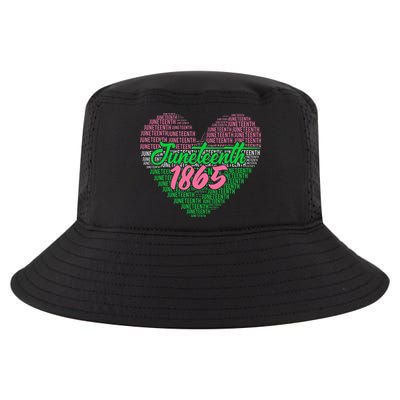 Juneteenth aka love heart Cool Comfort Performance Bucket Hat