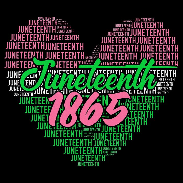 Juneteenth aka love heart Bucket Hat
