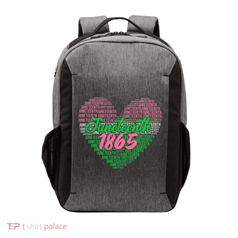 Juneteenth aka love heart Vector Backpack