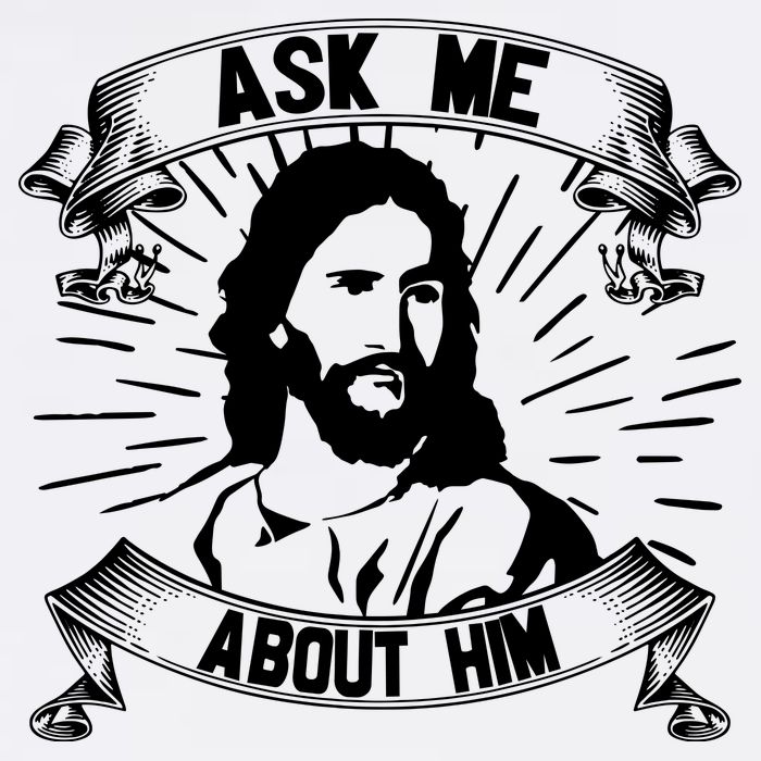 Jesus Ask Me About Him Wool Snapback Cap