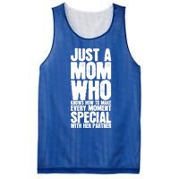 Just A Mom Who Knows How To Make Every Mot Special With H Great Gift Mesh Reversible Basketball Jersey Tank