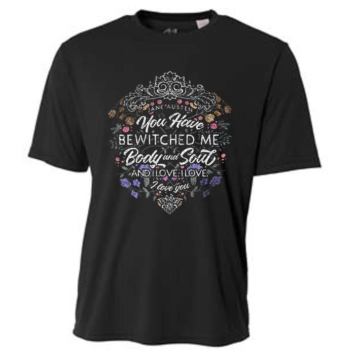 Jane Austen Merchandise Vintage Pride And Prejudice Cooling Performance Crew T-Shirt