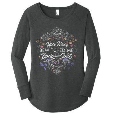 Jane Austen Merchandise Vintage Pride And Prejudice Women's Perfect Tri Tunic Long Sleeve Shirt