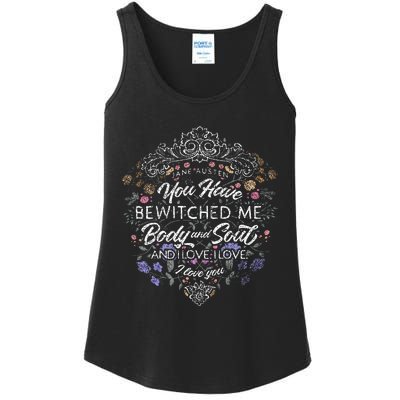 Jane Austen Merchandise Vintage Pride And Prejudice Ladies Essential Tank