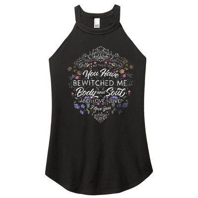 Jane Austen Merchandise Vintage Pride And Prejudice Women's Perfect Tri Rocker Tank