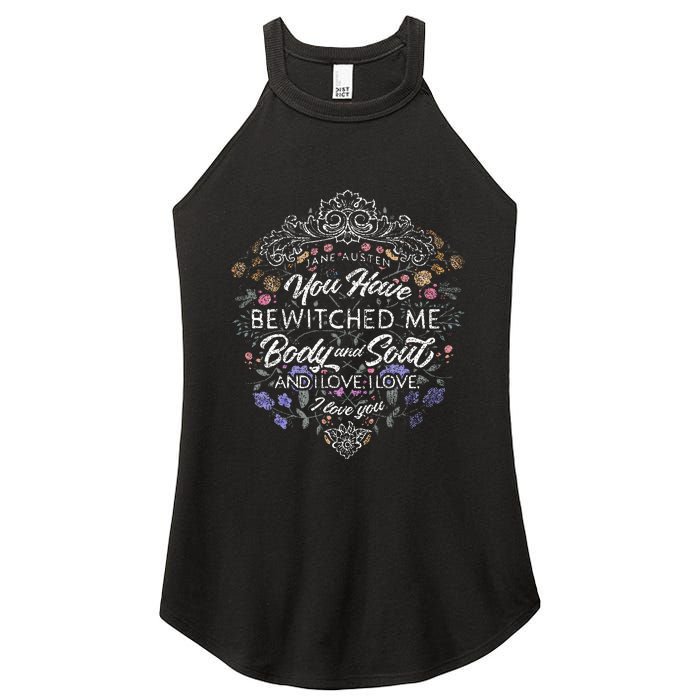 Jane Austen Merchandise Vintage Pride And Prejudice Women's Perfect Tri Rocker Tank