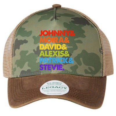 Johnny And Moira And David And Alexis Legacy Tie Dye Trucker Hat