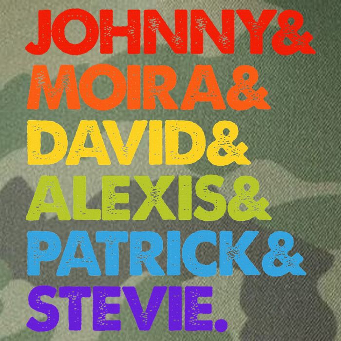 Johnny And Moira And David And Alexis Legacy Tie Dye Trucker Hat