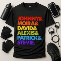 Johnny And Moira And David And Alexis Performance Shirt