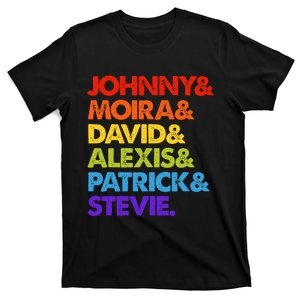 Johnny And Moira And David And Alexis T-Shirt