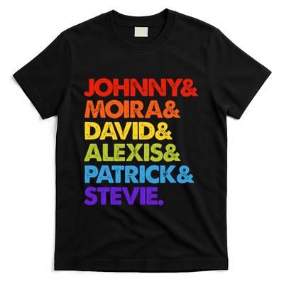 Johnny And Moira And David And Alexis T-Shirt
