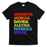Johnny And Moira And David And Alexis T-Shirt